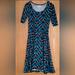 Lularoe Dresses | Nicole Lularoe Dress | Color: Blue | Size: S