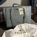 Coach Bags | Nwt Coach Bag. Pebble Blue. Chain. Turnlock, | Color: Blue | Size: Os