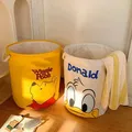 Mir à linge pliant Disney Donald Duck Winnie sac de rangement pour la maison organisateurs de