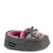 MUK LUKS Patterned Moccasins - Girls S Grey Slipper Medium