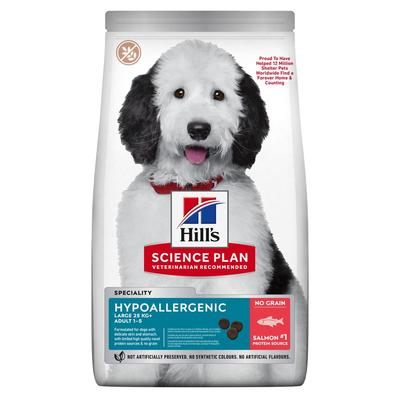 Hill's Science Plan Adult Hypoallergenic Large Breed saumon pour chien - 14 kg