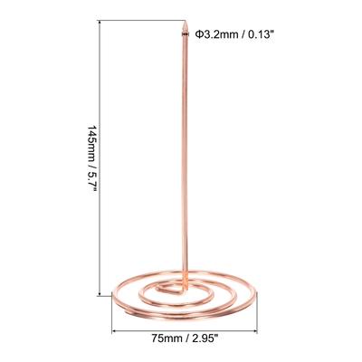 Desk Receipt Holder Spike, 3 Pack Invoice Bill Spike Ticket Fork