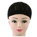 Cornrow Wig Cap 1PC Easier Sew Black Cornrow Braids Crochet Wig Caps Elastic Sew Dome Net Wig Caps for Making Braiding Wigs - Size L