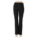 Charter Club Casual Pants - High Rise Boot Cut Boot Cut: Black Bottoms - Women's Size 4 Petite