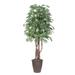 Primrue 72" Artificial Maple Tree in Pot Silk/Plastic in Brown | 72 H x 32 W x 32 D in | Wayfair E746A7E8306D4E74A9CEBE3F505E6CF5