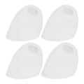 NUOLUX 4pcs Inclined Head Lamp Shade Plastic Lampshade for Table Lamp Hanging Lamp Wall Lamp