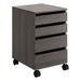 Latitude Run® Lori 4 Drawer Storage Chest Manufactured Wood in Brown | 23.75 H x 14 W x 18 D in | Wayfair A8AA3CAA50454BEF8864F8EBF465AD94