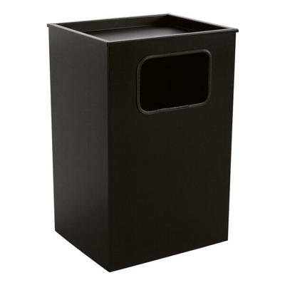 SZ Metall Standaschenbecher Stahlblech 28 Liter schwarz, 40x62x43 cm Image
