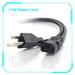 KONKIN BOO Compatible 3-Prong AC Power Cord Cable Plug Replacement for Epson WorkForce All-in-One Printer Pro Series WP-4020 WP-4023 WP-4090 WP-4520 WP-4530 WP-4533 WP-4540 WP-4590 WF7510 WF7520