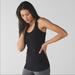 Lululemon Athletica Tops | Lululemon Black Cool Racerback Ii Athletic Tank Top Size 4 | Color: Black | Size: 4