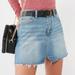 Urban Outfitters Skirts | Bdg For Urban Outfitters Notched Denim Mini Skirt | Color: Blue | Size: Xs