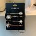 Torrid Accessories | Gold Antique Hair Pin Set. Beautiful Crystal 4 Piece Bobby Pin Set. New Card | Color: Gold | Size: Os