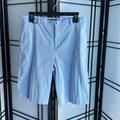 Ralph Lauren Shorts | Lauren Active Ralph Lauren Cotton Long Shorts | Color: Blue/White | Size: 6