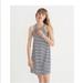 Madewell Dresses | Madewell Halter Ribbed Dress | Color: Blue/White | Size: Xl