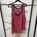 Lilly Pulitzer Tops | Lilly Pulitzer Striped Tank Size Xl | Color: Blue/Red | Size: Xl