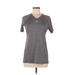 Adidas Active T-Shirt: Gray Activewear - Women's Size Medium