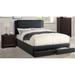 Wildon Home® Ashoka Upholstered Platform 3 Piece Bedroom Set Upholstered in Black/Brown/Green | 48 H in | Wayfair E2E57F4D15D3463BAFF3EE47F59AB63B