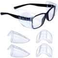 Lot de 2 paires de protections latérales pour lunettes de sécurité - Protection latérale