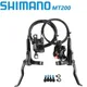 Shimano MT200 Frein Hydraulique VTT Frein À Disque Ensemble BL-MT200 BR-MT200 Magasins Avant Droit
