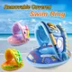 Anneau de natation gonflable pour bébé siège flottant pare-soleil cercle de natation pour