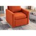 Swivel Barrel Chair, Comfy Round Accent Sofa Chair, 360 Degree Swivel Barrel Club Chair, Leisure Arm Chair for Living Room