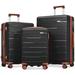 3 Piece Suitcase Luggage Sets with Spinner Wheels and TSA Lock (20/24/28)