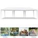 SamyoHome 10 x30 Canopy Tent Upgraded w/ No Side Gazebo Canopy Outdoor Party Wedding Tent White