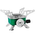 GLFSIL Outdoor Portable Folding Stove Camping Stove Small Square Cassette Stove