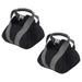 2Pcs Adjustable Heavy Duty Gym Punching Bags Kettlebell Soft Punching Bags