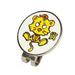 huanledash Golf Ball Marker 12 Zodiac Cartoon Animals Stainless Colorfast Round Shape Mark Golf Clear Pattern with Golf Hat Visor Clips Golf Ball Mark Golf Supplies