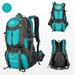 Aoujea Travel Essentials 50L Hiking Backpack Waterproof Camping Essentials Bag 45+5 Liter Lightweight Backpacking Back Pack Camping Accessories Camping Gear Must Haves