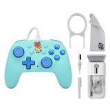 Pre-Owned PowerA - Nano Wired Controller for Nintendo Switch - Animal Crossing: Hello Tom Nook With Cleaning Electric kit Bolt Axtion Bundle (Refurbished: Like New)