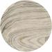 Hauteloom Berino Living Room Bedroom Area Rug - Modern - Gray Brown - 12 -Round