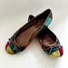 Coach Shoes | Coach Signature Pattern Velvet Patchwork Flats 6.5 | Color: Blue/Brown | Size: 6.5