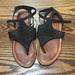 Jessica Simpson Shoes | Jessica Simpson Black Sandals | Color: Black/Brown | Size: 8