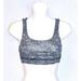 Lululemon Athletica Tops | A4 Lululemon Athletica Med Support Abstract Blue Energy Bra Removable Cups Sz 4 | Color: Gray | Size: 4