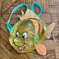 Disney Bags | Disney Little Mermaid Flounder Backpack | Color: Blue/Yellow | Size: Os