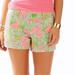 Lilly Pulitzer Shorts | Lilly Pulitzer Callahan Size 0 Pink Flamingo Shorts Excellent Condition | Color: Pink/Yellow | Size: 0