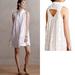 Anthropologie Tops | Anthropologie Hd In Paris Collared Lace White Mini Dress/Tunic Medium | Color: White | Size: M