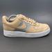 Nike Shoes | Nike Air Force 1 '07 Bio Beige Vanchetta Tan Lifestyle Sneakers Womens Size 10 | Color: Silver/Tan | Size: 10