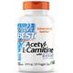 Doctor's Best Acetyl-L-Carnitine, 500mg, 120 Vegan Capsules, Laboratory Tested, Gluten-Free, Soy-Free, Vegetarian, Non-GMO