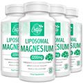 Liposomal Magnesium Complex 2200mg-Liposomal Complex High Potency Magnesium Threonate, Magnesium Glycinate, Magnesium Citrate, Powerful Supplement, Gluten Free, 60 softgels.