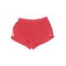 Nike Athletic Shorts: Red Activewear - Women's Size Small