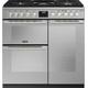 Stoves Sterling Deluxe ST DX STER D900DF SS 90cm Dual Fuel Range Cooker - Stainless Steel - A/A/A Rated, Stainless Steel