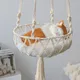 Grand hamac en macramé pour animaux de compagnie lit-balançoire pour chat panier pour chien