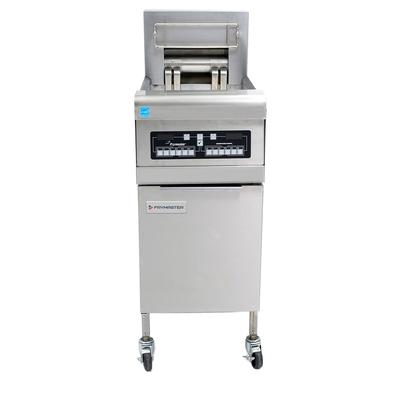Frymaster RE17TC Commercial Electric Fryer - (1) 50 lb Vat, Floor Model, 208v/3ph, 50-lb. Oil Capacity, With CM3.5 Controls, Stainless Steel
