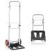 Costway Folding Hand Truck Aluminum Dolly Cart with Telescopic Handle - See Details