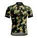 kingque Summer Men s Camouflage Style Cycling Jersey Short Sleeve Mountain Bike Road Breathable Reflective Bicycle Shirt Bike Team Clothes Quick Dry 2XS - 6XL