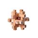 IQ Brain Teaser Cube Jigsaw Ming Lock Wooden Puzzle Educational Game Toy IQ Puzzle Mind Brain Teaser 3D Wooden Puzzles 3D Educational Game Wooden Toys