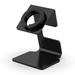 SIHUA Charge Stand Watch Holder Silicone Card Coil for Apple Watch Series (Black)